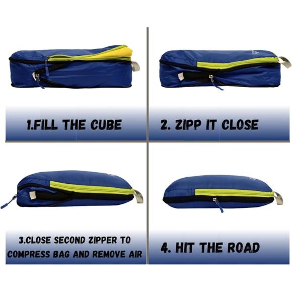 Ultralight Compression Packing Cubes Set, Suitcas… - image 5